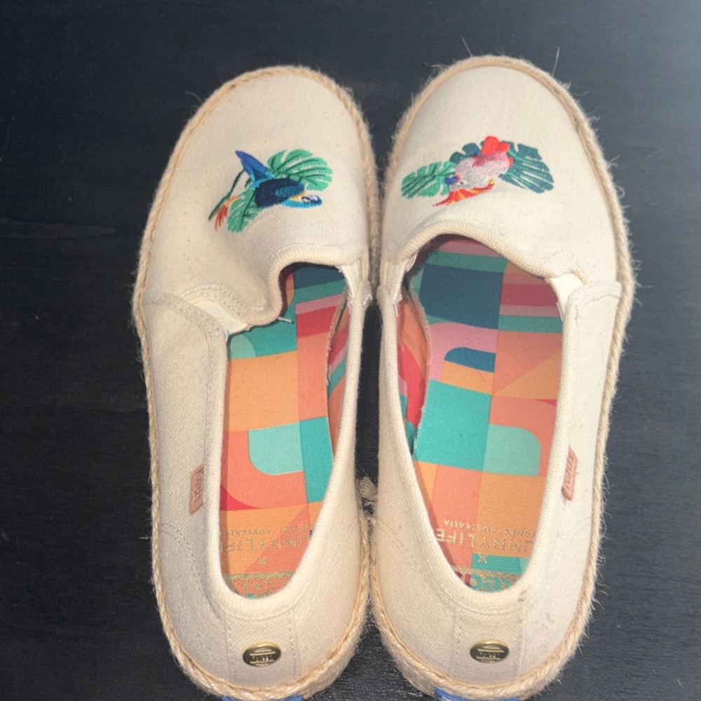 🌴 Keds x SunnyLife Double Decker Sneakers | Espadrille Sole | Size 8 🌴 - Picture 6 of 7